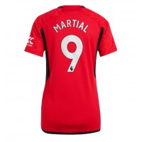 Koszulka piłkarska Manchester United Anthony Martial #9 Strój Domowy dla kobiety 2023-24 tanio Krótki Rękaw